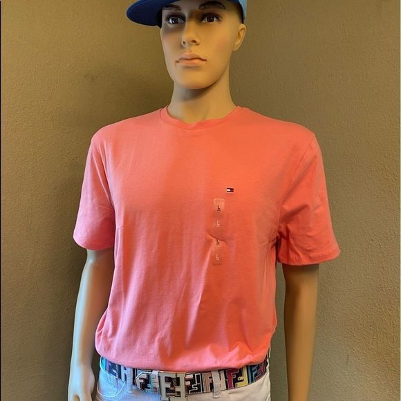 Tommy Hilfiger T-shirt color coral - Picture 2 of 6
